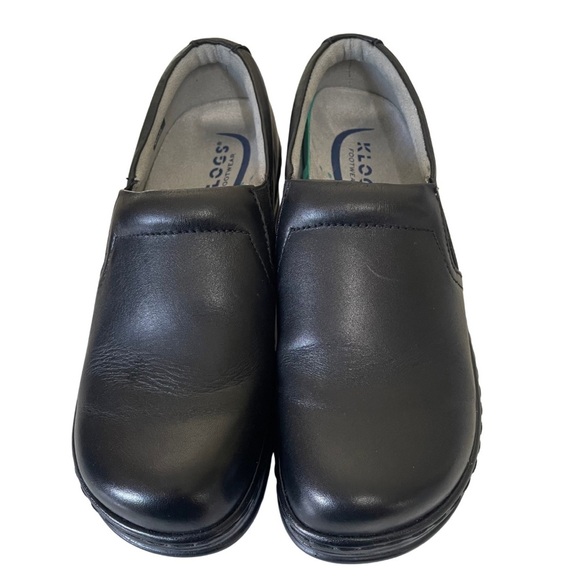 Klogs Naples Black Loafers Slip-Ons Comfortable Nursing Durable - Picture 2 of 8